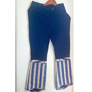 Authentic Vintage Lycra Helanca Hem Zip Pants